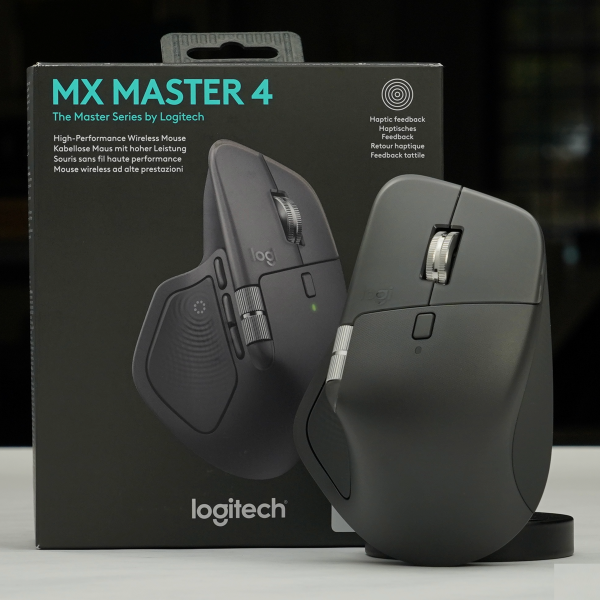 لوجي تك MX Master 4 ماوس لاسلكي مع haptic feedback - ضمان محلي