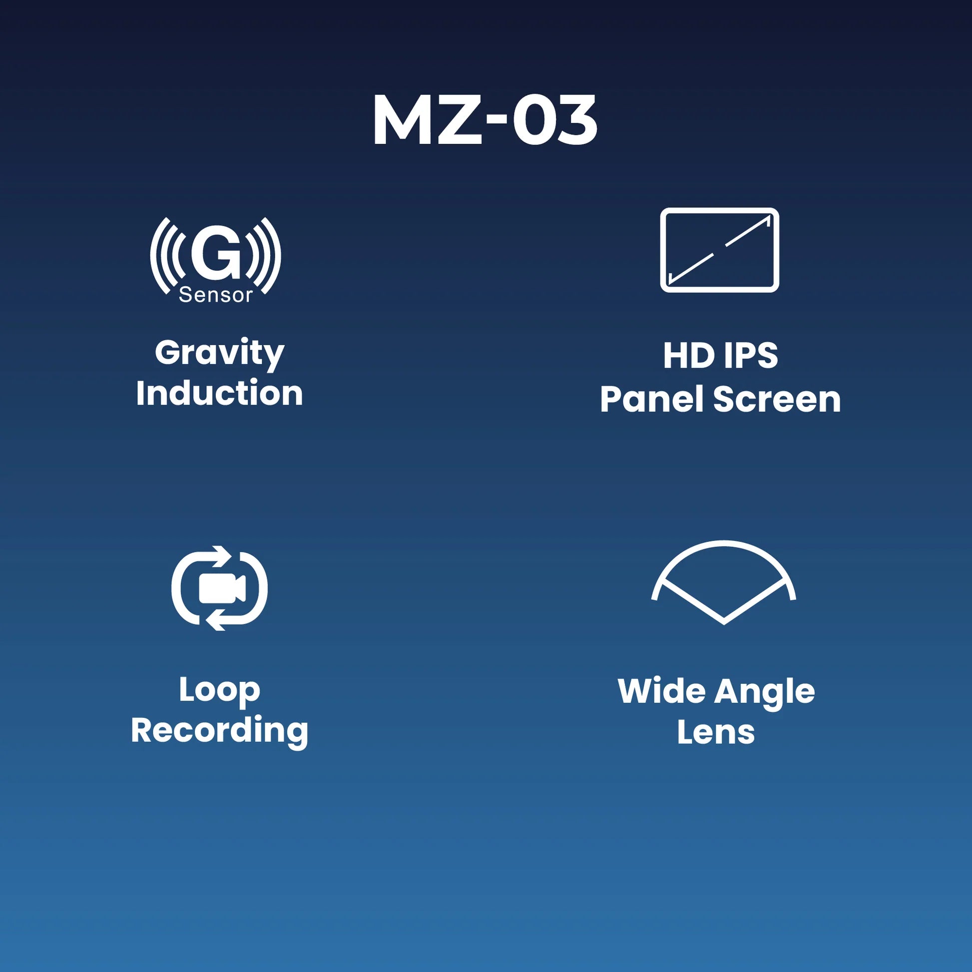 Al Sheikh Stores Majentic Car Dash Cam MZ-03 - Local Warranty - Specifications 1