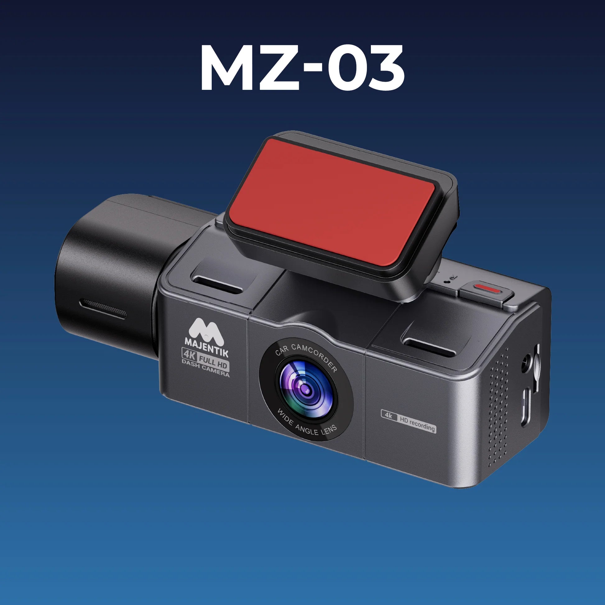 Al Sheikh Stores Majentic Car Dash Cam MZ-03 Black - Local Warranty