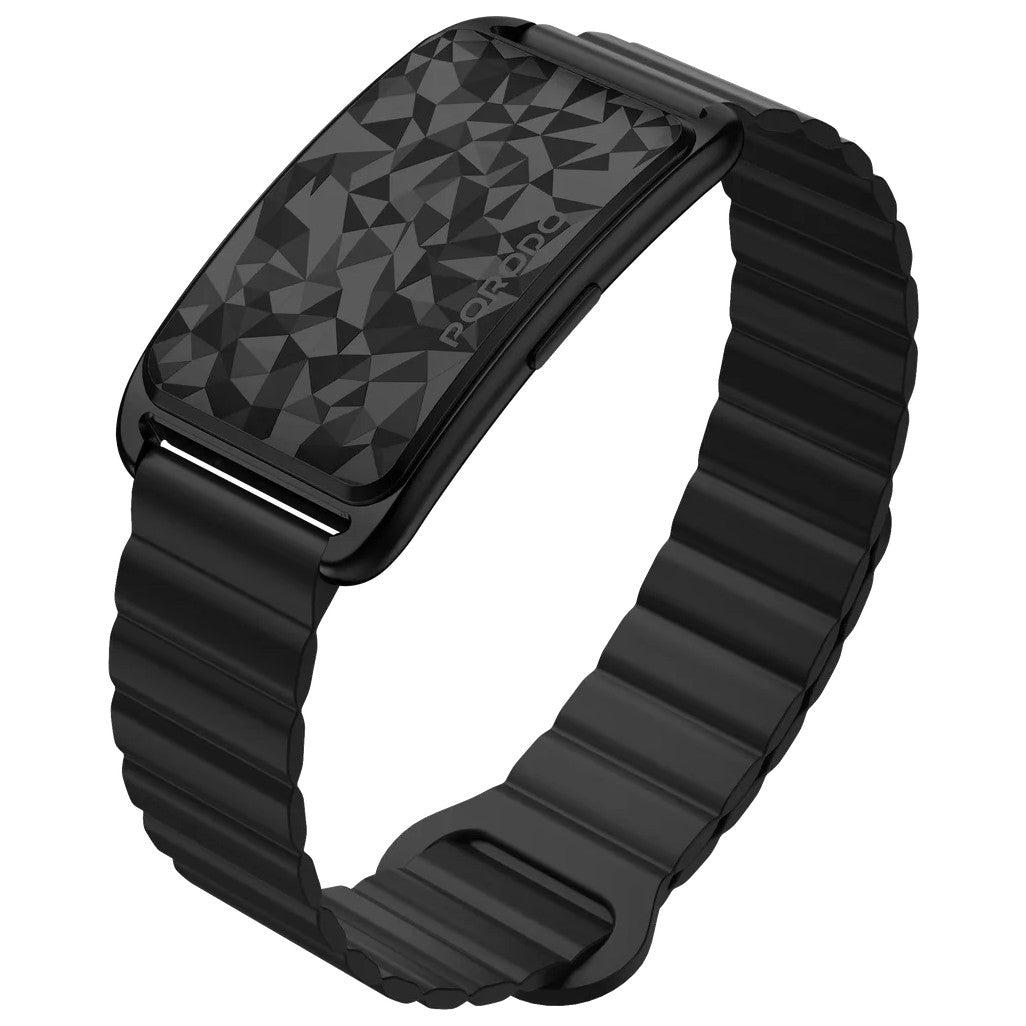 Porodo TrackFit Arc Smart Fitness Tracker With App-Era Fitness & Silicone Strap