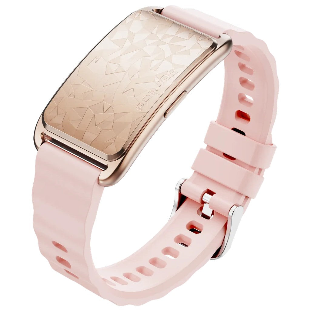 Porodo TrackFit Arc Smart Fitness Tracker With App-Era Fitness & Silicone Strap