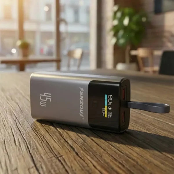 Al Sheikh Stores Powerbank 45W SNZOU 10,000 mAh | SN-935 - Local Warranty - Adverisment