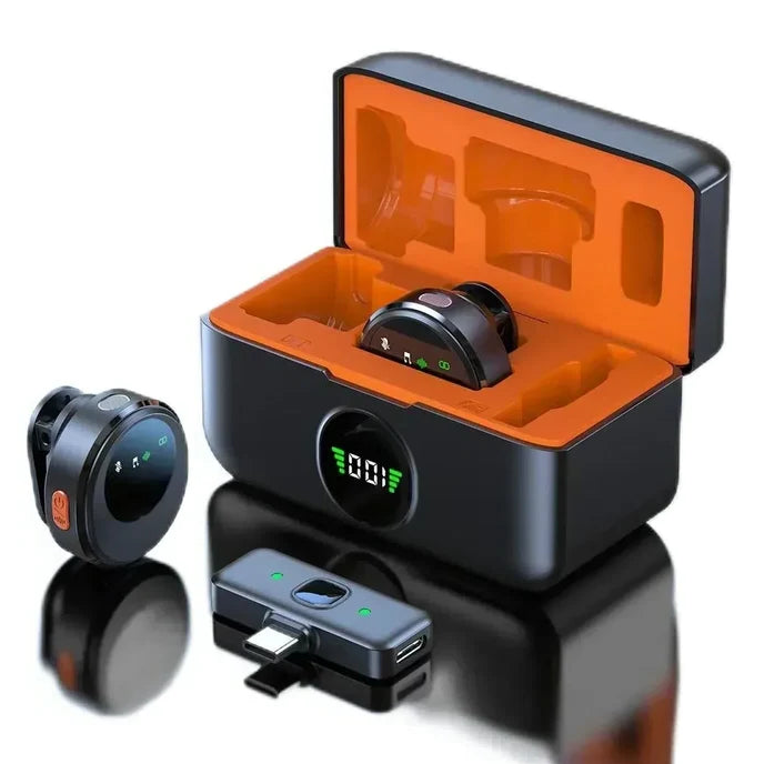 Al_Sheikh_Stores_Recci_Wireless_lavalier_Enc_Microphone_RA39_Black