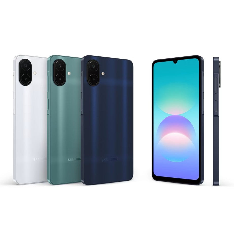 Al Sheikh Stores Samsung A08 4G LTE - Dual SIM - Local Warranty - All Colors ( Dark Blue, Silver, Green )
