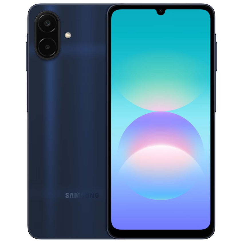 Samsung Galaxy A08 4G Dual SIM - Dark Blue, Silver and Green