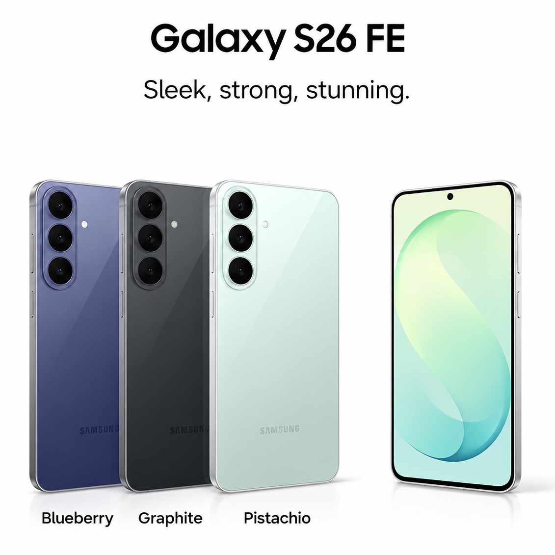 سامسونج S26 FE 5G - ثنائي الشريحة مع eSIM - ضمان محلي - سامسونج ادابتر 25 وات هدية