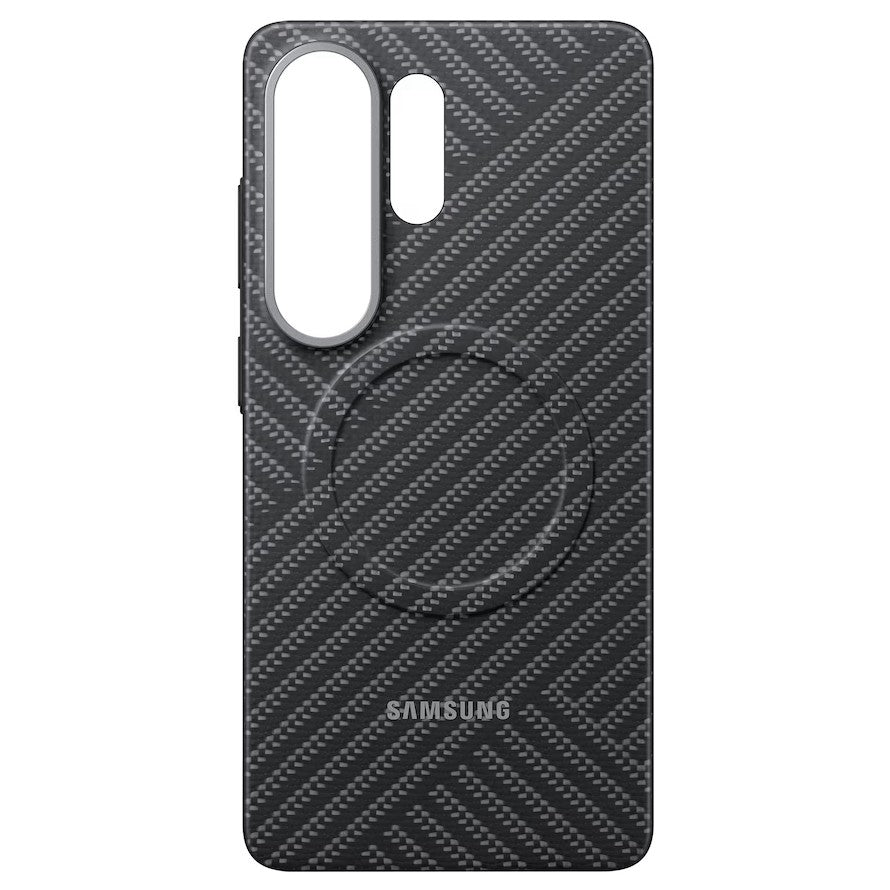Dark Gray phone case with textured surface on a white background