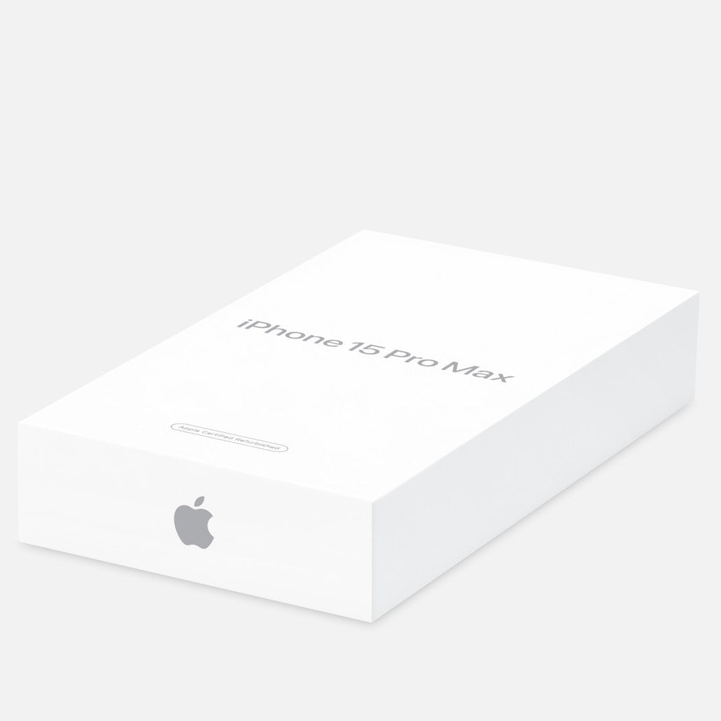ايفون 15 برو ماكس - يدعم فيس تايم - مجدد - بضمان محلي Apple