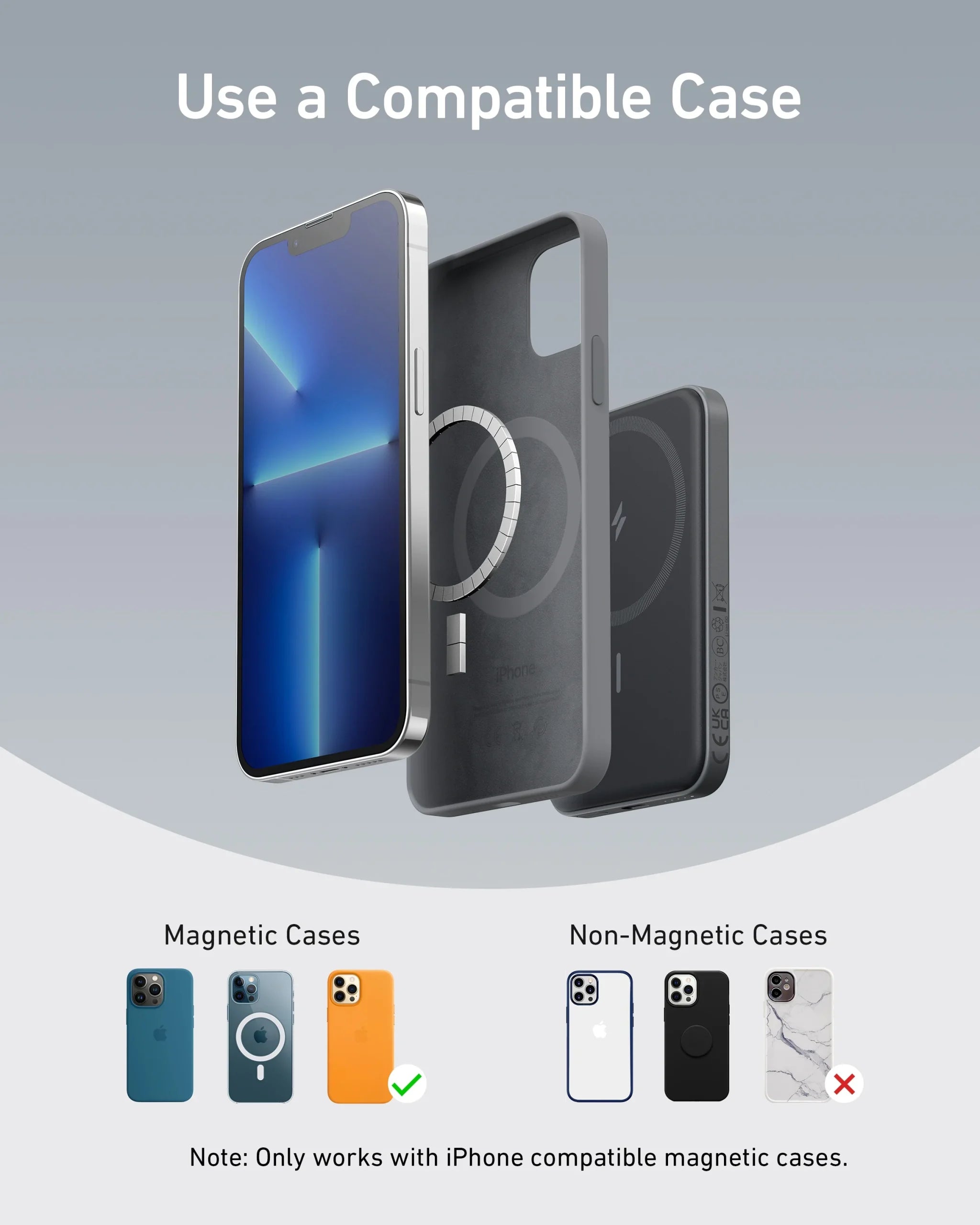 Power Bank ANKER MagGO Magnetic Battery