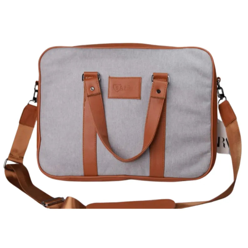 Laptop Shoulder Bag - Genuine Leather | K15