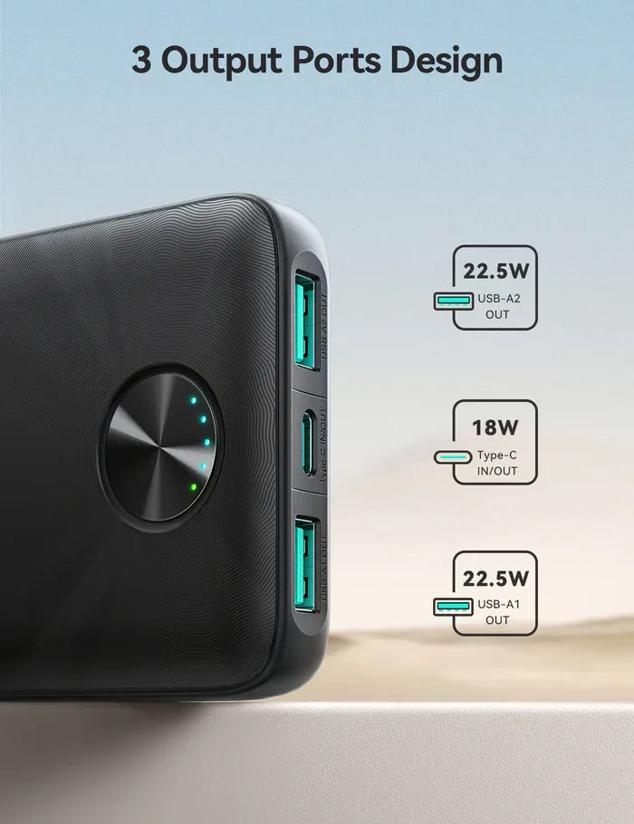Power Bank 22.5W JOYROOM 10,000mAh JR-PBF15