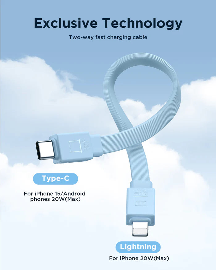 Power Bank 20W JOYROOM 10,000mAh JR-PBM01 - with Built-in Cable & Stand - Local Warranty