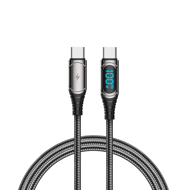 Charging Cable RECCI PD 100W Type-C 1.2M | RTC-P21CC - Local Warranty