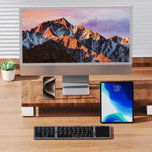 RECCI Touch Mouse & Keyboard Wireless | RCS-K01 - Tri-Fold - Local Warranty