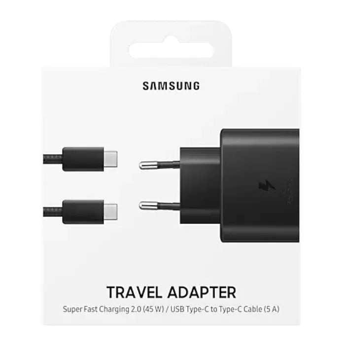 Charger Samsung 45W With 1.8m Cable - USB-C to USB-C