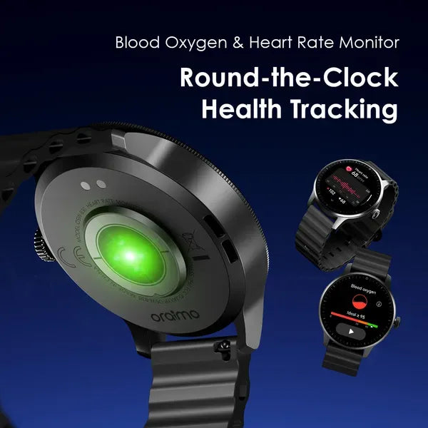 Smart Watch Oraimo 5R Pro - AMOLED | OSW-830 - Local Warranty
