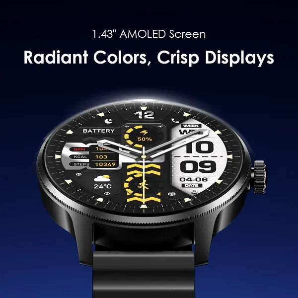 Smart Watch Oraimo 5R Pro - AMOLED | OSW-830 - Local Warranty
