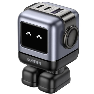 Adapter GaN UGREEN Robot Uno 65W - Trio Ports | CD361 - Local Warranty