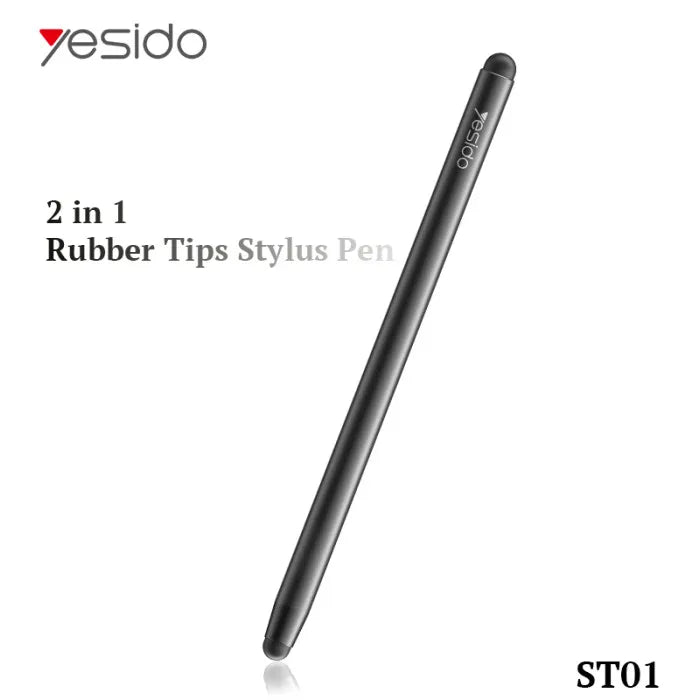 YESIDO 2×1 Capacitive Stylus Pen - for iPAD & Tablet & Laptop | ST01
