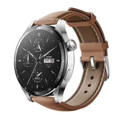 Joyroom Pro Smart Watch , 1.46 Inch Silver Brown - JR-FC2