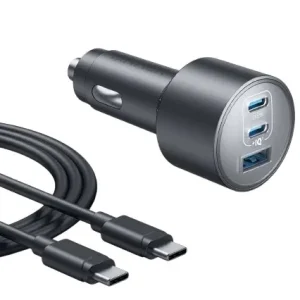 ANKER IQ Car Charger Nano 167.5W - Triple Ports - Local Warranty