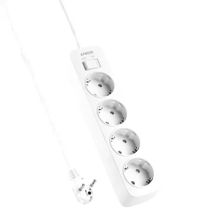 ANKER Power Strip - 4 AC Outlet | A9143L21 - Local Warranty