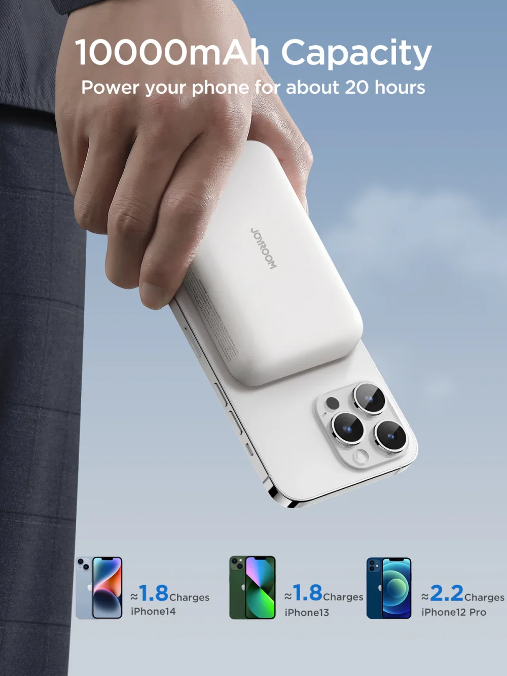 Power Bank 20W JOYROOM 10,000mAh JR-W020 - Image 6