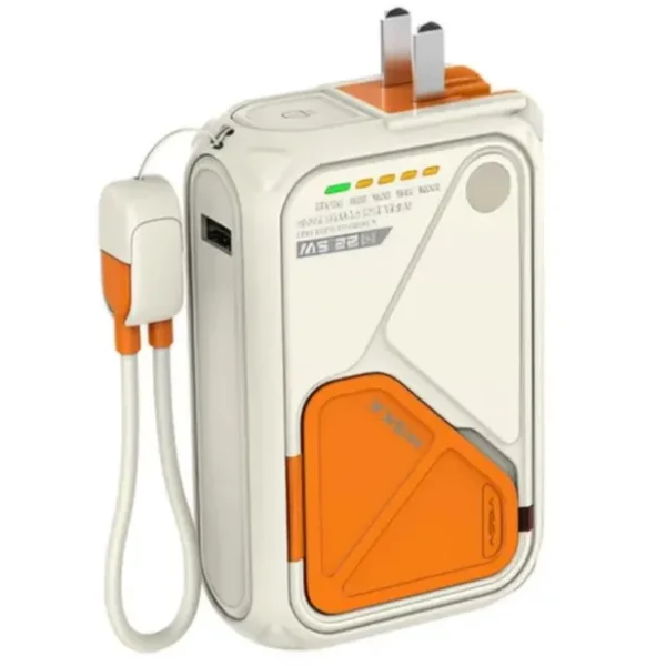 5 in 1 Powerbank & Charger 22.5W RECCI 10,000 mAh | Voyage RPB-A06 - Local Warranty