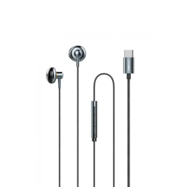 سماعة اذن سلك ريتشي ستيريو REP-L26 تايب سي - ضمان محلي