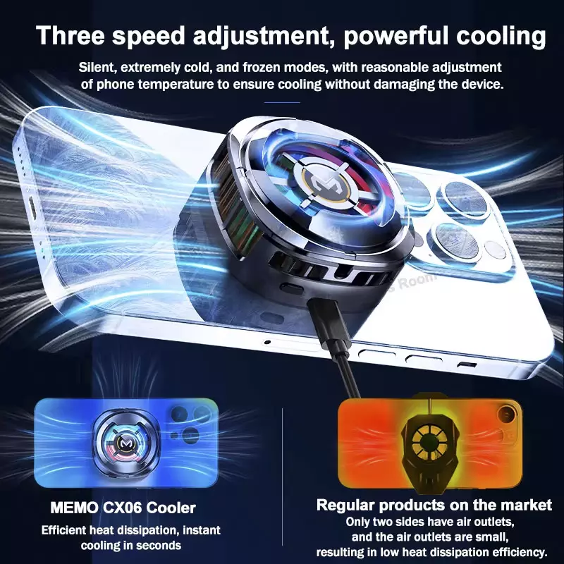 Phone Cooler MEMO 15W CX06 - Image 3