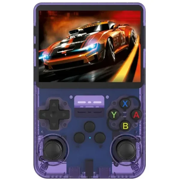 Gaming Console Retro Handheld R36s - Includes 15,000+ Games - Purple