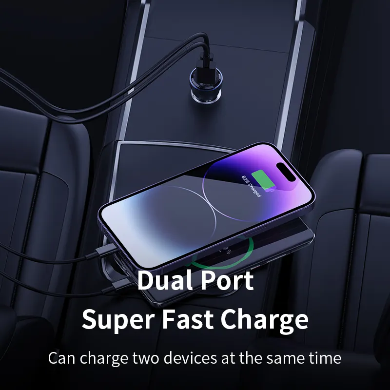 RECCI Car Charger 70W Journey RCC-N15 - Dual Ports - Local Warranty - Image 3