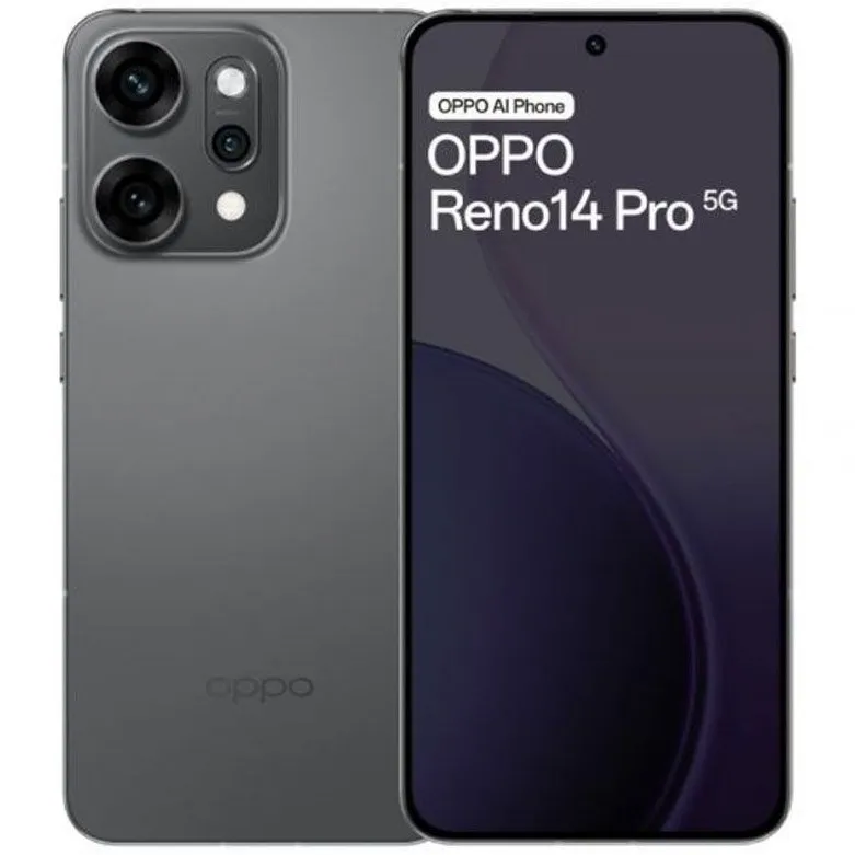 اوبو Reno 14 Pro 5G - ثنائي الشريحة مع eSIM - ضمان محلي