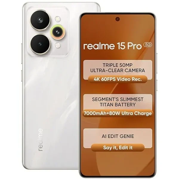 ريلمي 15 برو 5G - ثنائي الشريحة - ضمان محلي