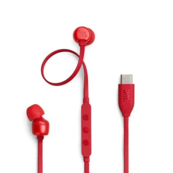Al Sheikh Stores JBL In Ear Headphones TUNE 310C USB C Red 600x600