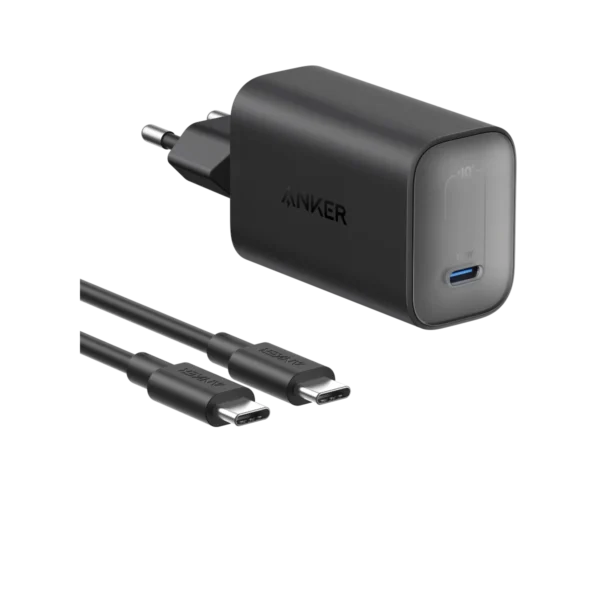 شاحن أنكر نانو بقدرة 100 واط مع كابل USB C بطول 6 قدم  ضمان محلي